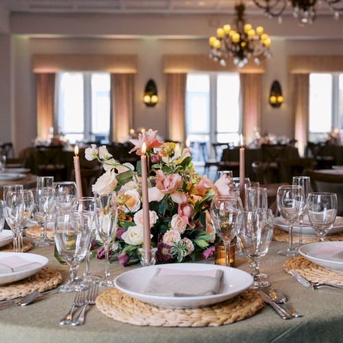 Tucson Ballroom elegant dining setup.